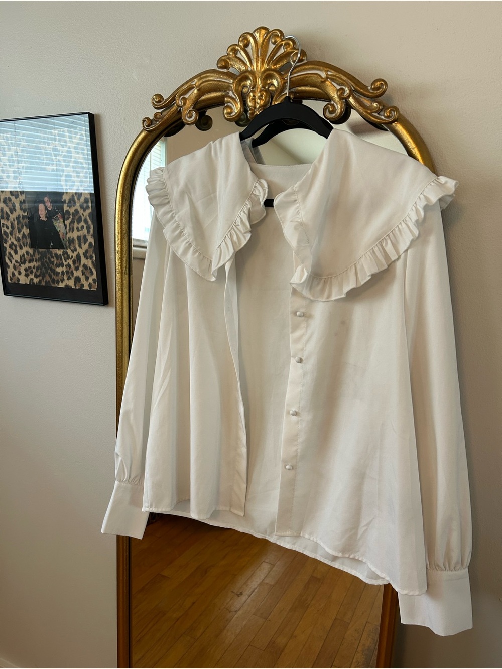 Babydoll collar dress shirt